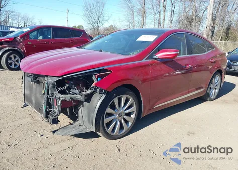 2014 Hyundai Azera Limited из США, поврежденный, VIN KMHFH4JG2EA388853